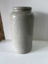 Vase pot grès gris patine Deco BOURDON FRÈRES collection Cuisine jardin Shabby