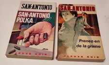 SAN ANTONIO 1 lot de 2 livres