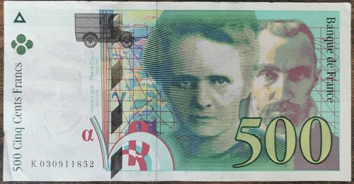 Billet 500 francs - billet,
