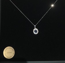 ❄❄❄ Collier Or blanc 18k