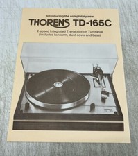 THORENS TD-165C TURNTABLE