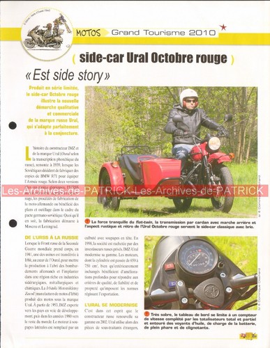 Ural 750 side - side, joe