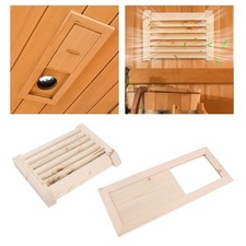 Grille d'aération en bois