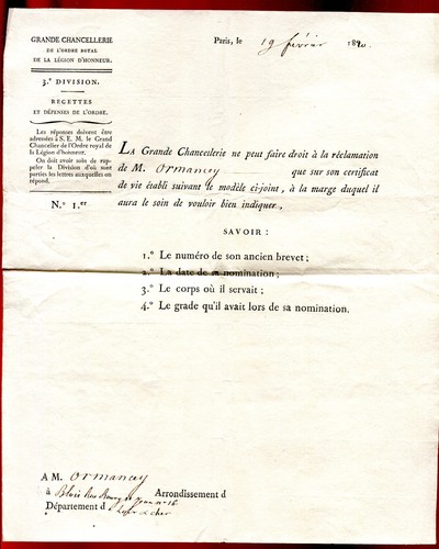 Document ancien jean - document, .