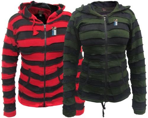 Coton rayé boho clair lutin - coton,