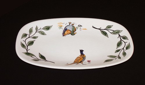 Vintage plat service à - plat, de