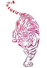 POCHOIR PLASTIQUE 30*21cm 