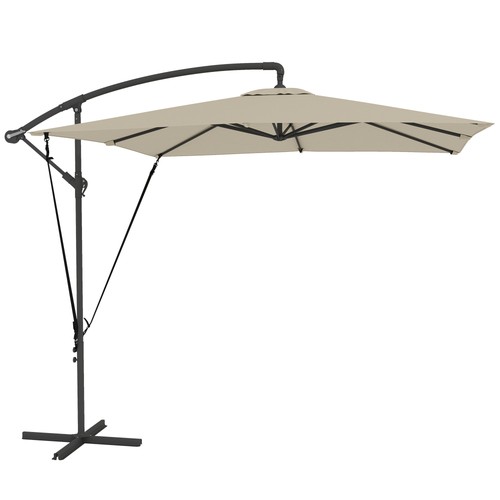 Outsunny parasol déporté 247 - parasol,