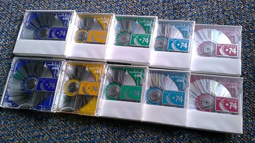 Minidisc axia colors mix - 10,