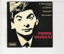 45 tours EP Pierre Vassiliu À marée haute - Ma cousine 1964  EXC