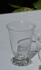 Verre en cristal de Daum