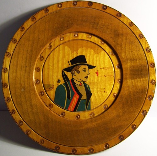 Rare assiette artisanale - rare, en