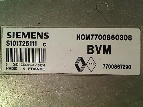 Calculateur moteur renault - calculateur,
