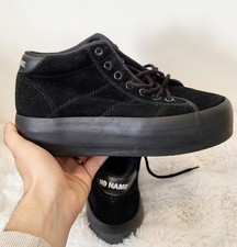 Baskets femme Nø Name noires en suédine – plateforme épaisse – pointure 39 –...