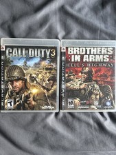 WW2 PS3 Lot Call Of Duty 3 &