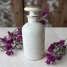 Flacon vintage en porcelaine