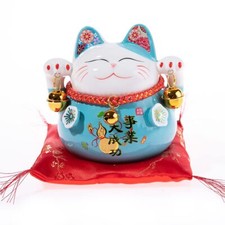 - Chat Maneki Neko - Tirelire Porte Bonheur Japonais - Traditions d'Asie - Co...