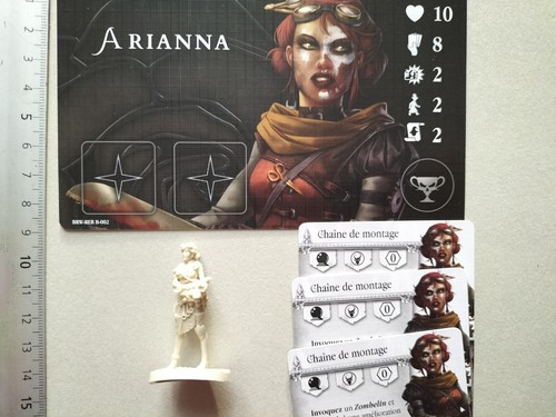 Arriana mage miniature - , miniature+carte