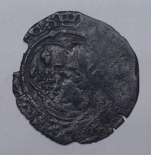 RARE R1 Billon Royal, Denier Tournois - Charles VIII (1483?) Paris