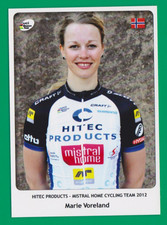 CYCLISME carte cycliste MARIE