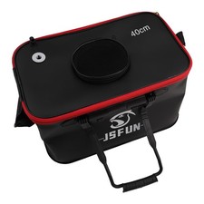 Caractéristiques du seau de pêche:Pliable avec housse en maille matière haute