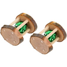  2 Pcs Jouets Pour Hamster Petits Animaux À Mâcher Chinchilla Chinchillas