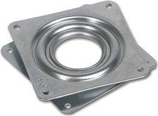 Plateau Pivotant En Acier 360° À Billes 80 Kg Plateau De Rotation Lourde 81x81