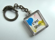 Ancien porte clé Visiomatic Shell que j'aime Station Garage Automobile Années 60
