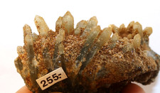 Joli ! Quartz Prase Vert Grèce 8x4cm minéraux collection pierre rare reiki soin