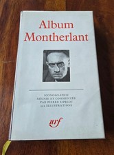 album pléiade Montherlant