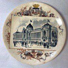 Assiette parlante XIX/XXe s