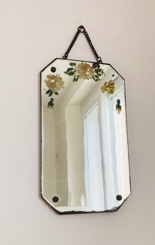 Miroir mural biseauté art - miroir,