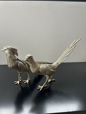 COUPLE DE FAISANS MÉTAL