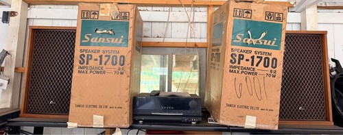 Sansui 1700 speaker set - sp-1700,