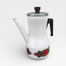 Cafetière ancienne émaillée