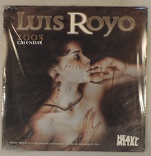Calendrier anglais Luis Royo