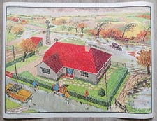 🏡Ancienne affiche scolaire