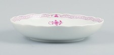 Meissen, Allemagne, indien rose, grand bol rond. Approx. 1900
