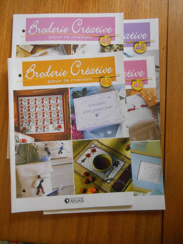 Lot revues broderie - revues,