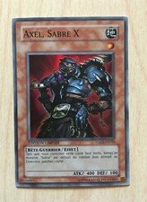Carte Yu Gi Oh ! - Axel, Sabre X HA01-FR010 (super rare) Edition Limitée NEUVE