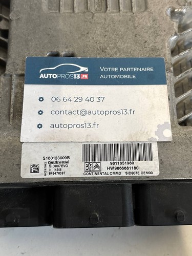 Calculateur moteur citroen - moteur,