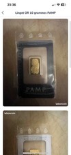 Lingot Or 10g - Suisse PAMP