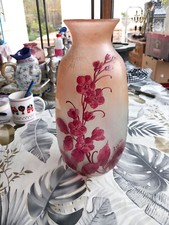 grand vase signé Legras Vase