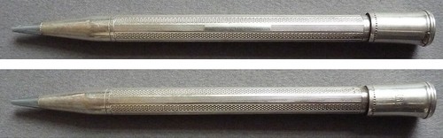 Stylo porte mine argent - stylo, porte-mine