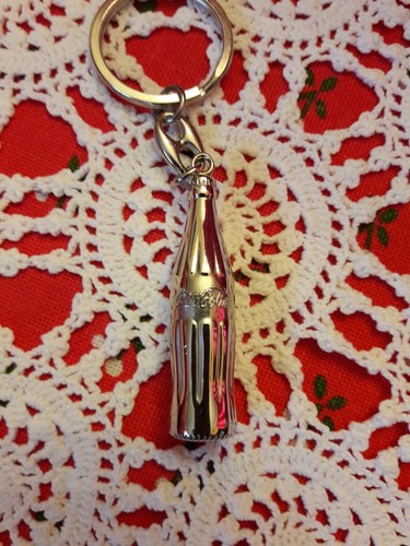 Porte clefs bouteille coca - porte,