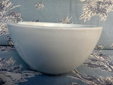 Ancien Mortier De Pharmacie Porcelaine Blanche marque GDV sur le coté 15,5cm dia