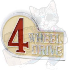 Ornement emblème arrière 4x4 TOYOTA LAND CRUISER 69-80 BJ40 FJ40 75453-60012 ...