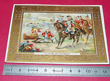 RARE CHROMO 1890-1900 ECOLE BON-POINT IMAGE JEUNE DE THIANGES MARECHAL DE SAXE