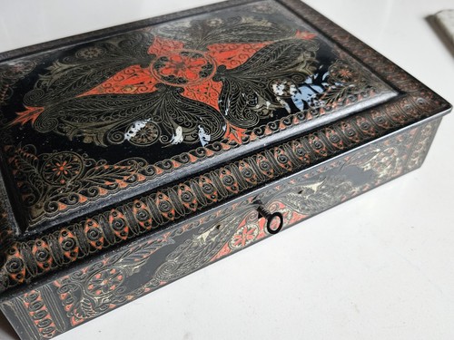 Boite tole xix debut - tole,