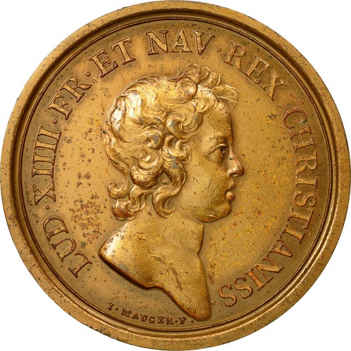 France médaille louis - médaille,, xiv